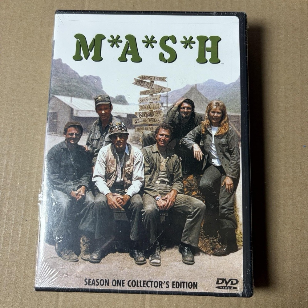 MASH Season 1 Collectors Edition DVD 3 Disc Set 2001 First Release Sealed